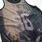 jersey mesh tank top