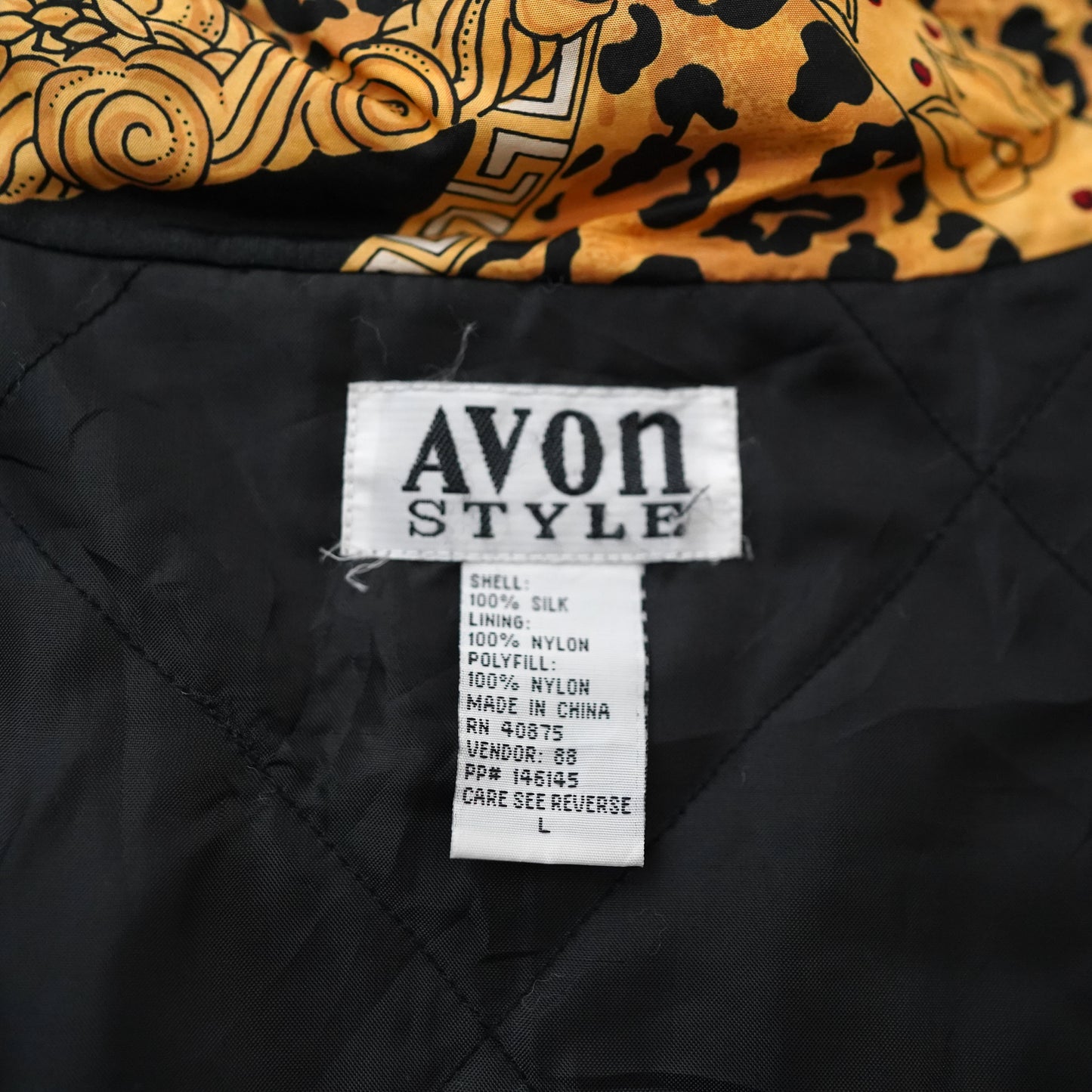 AVON STYLE silk jacket