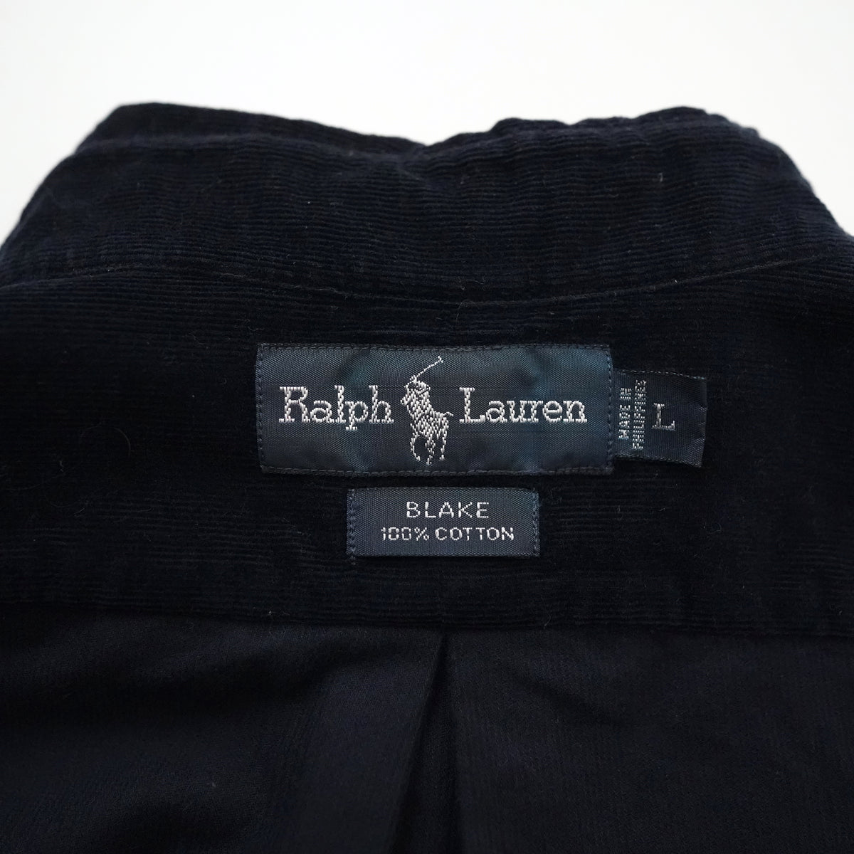 RALPH LAUREN corduroy shirt