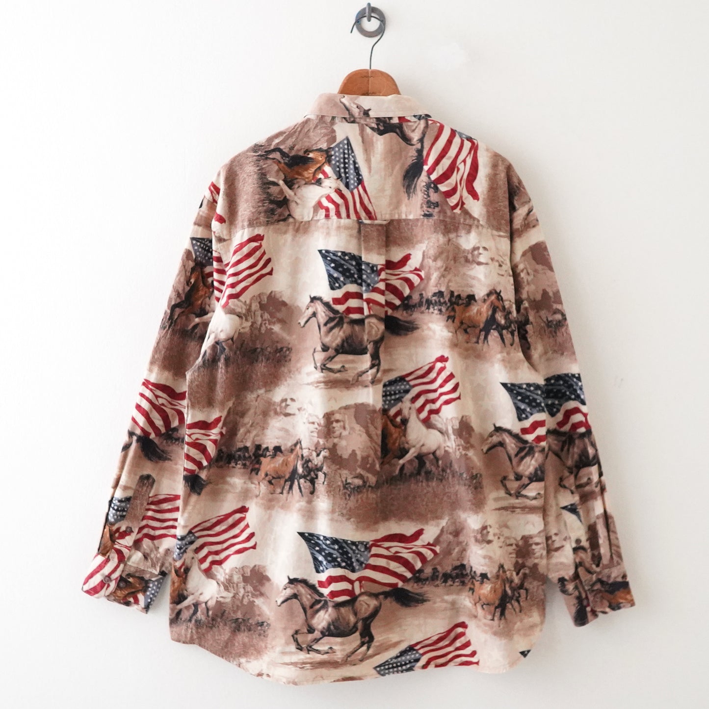 American flag animal shirt