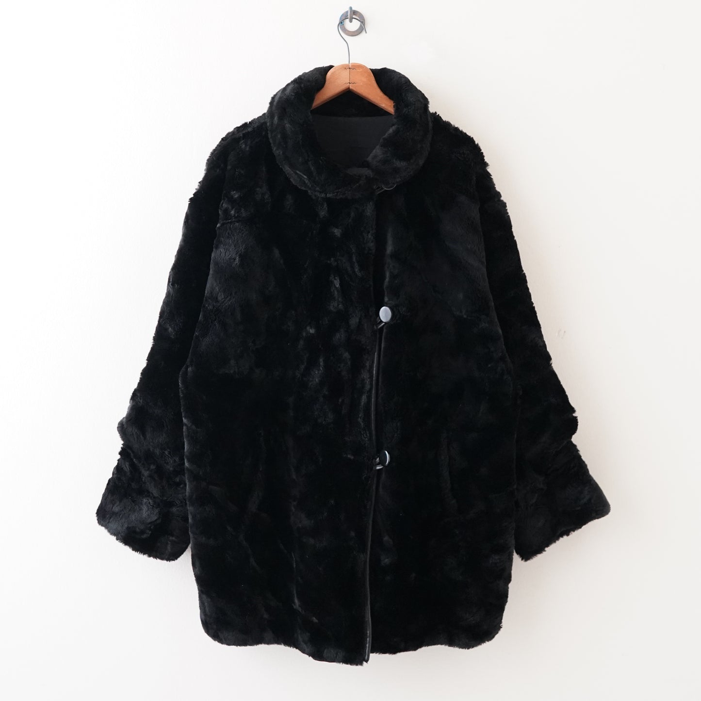 reversible fur coat