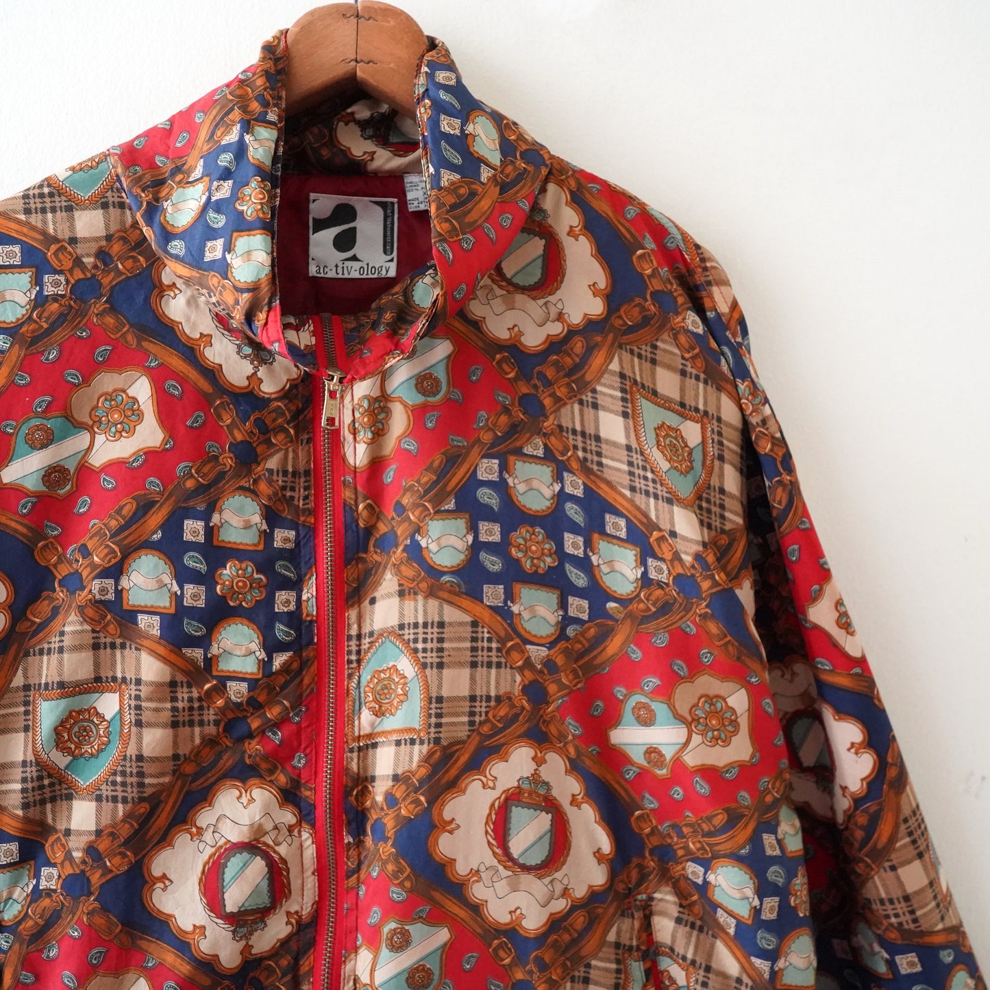 silk pattern jacket