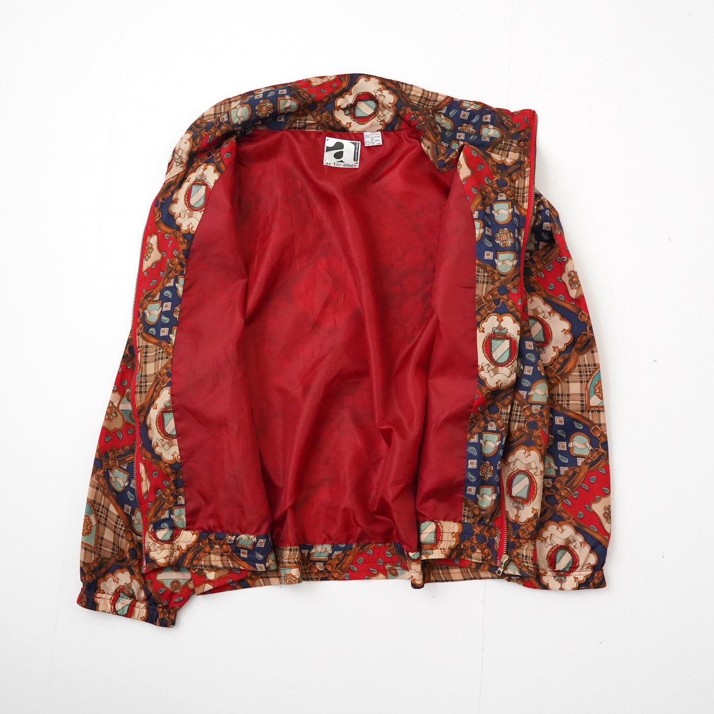 silk pattern jacket