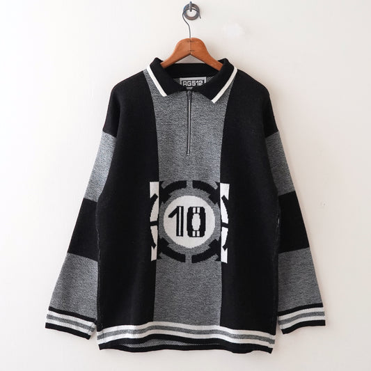 design half zip sweater