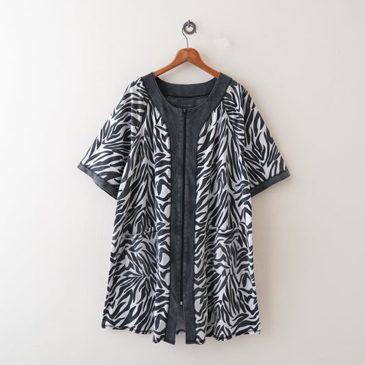 zebra one piece tee