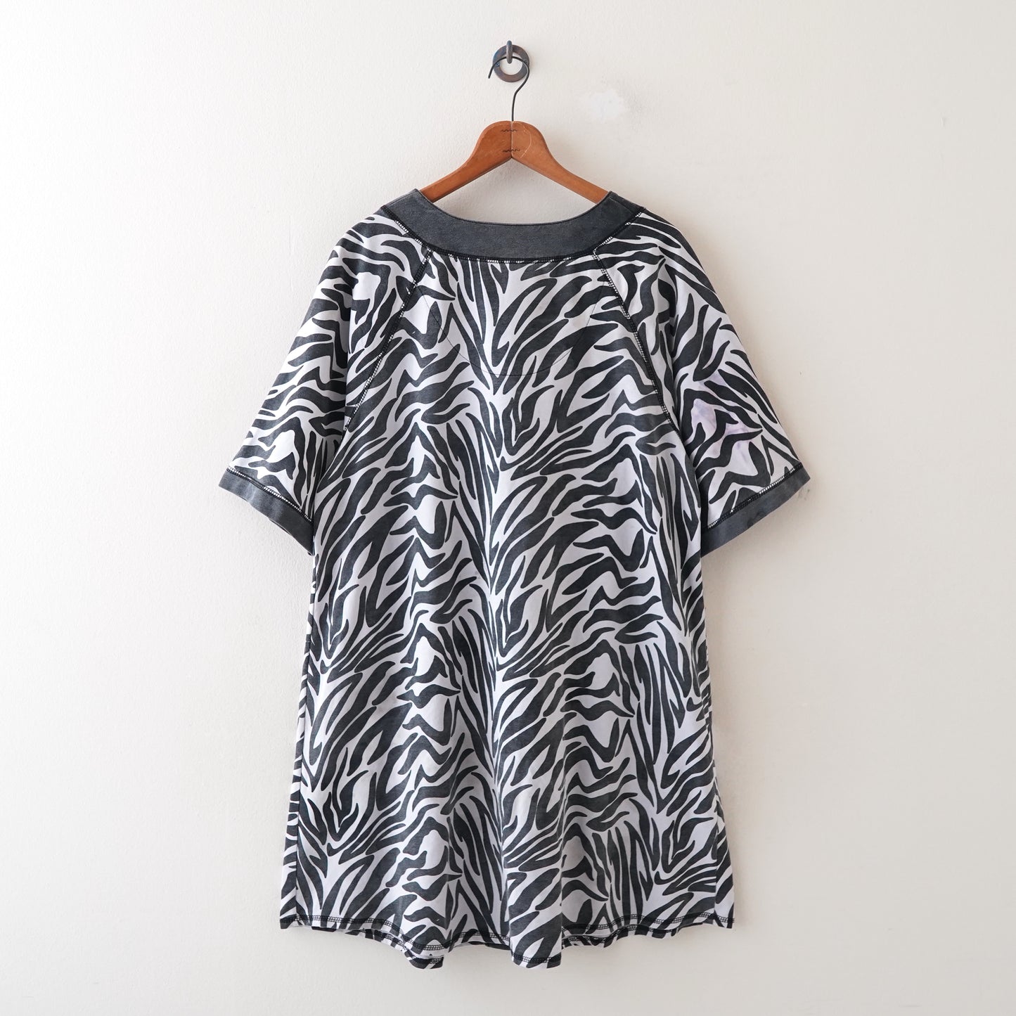 zebra one piece tee