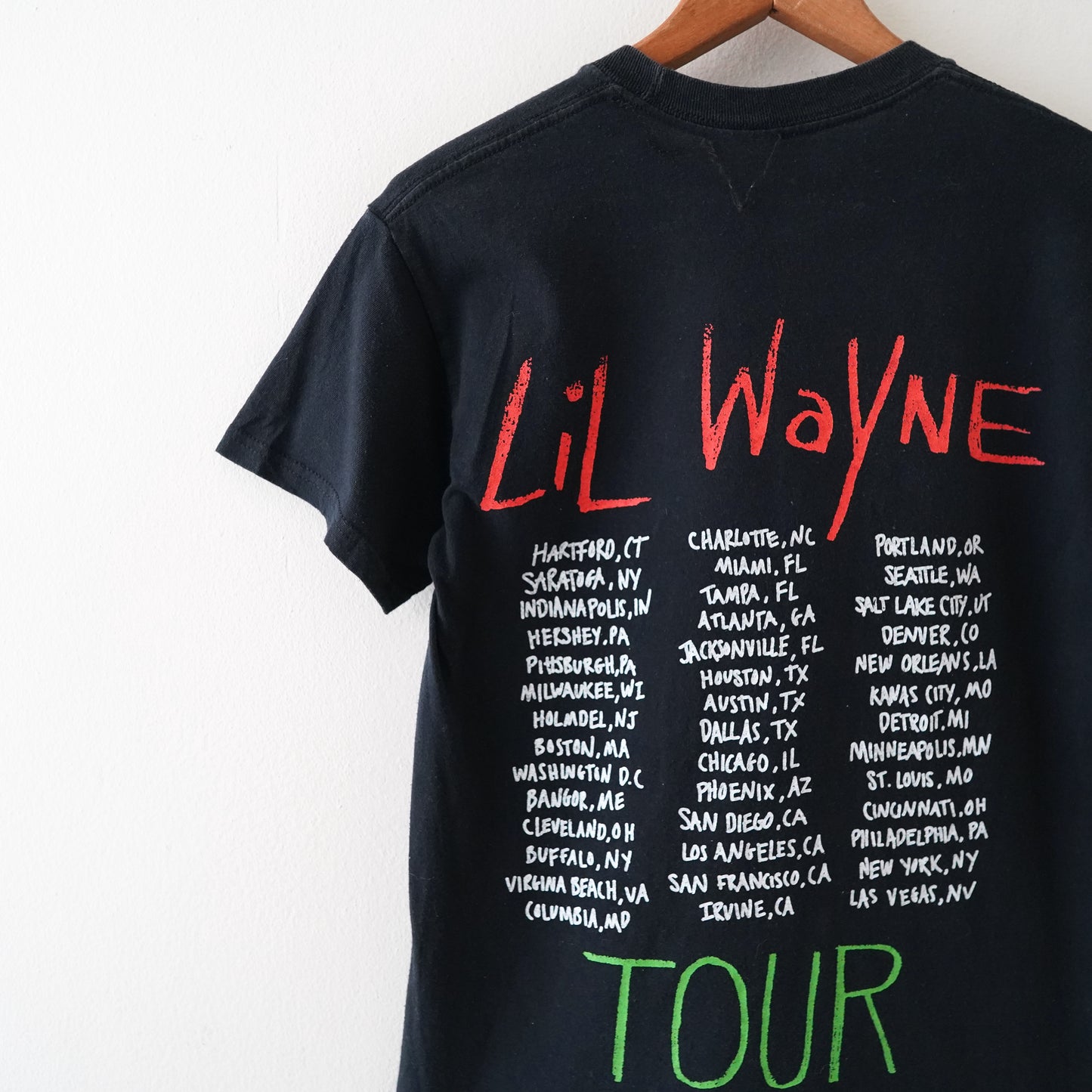 Lil Wayne 2020 tour tee