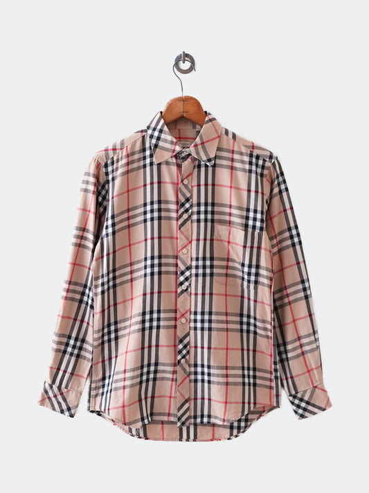 BURBERRY check shirt
