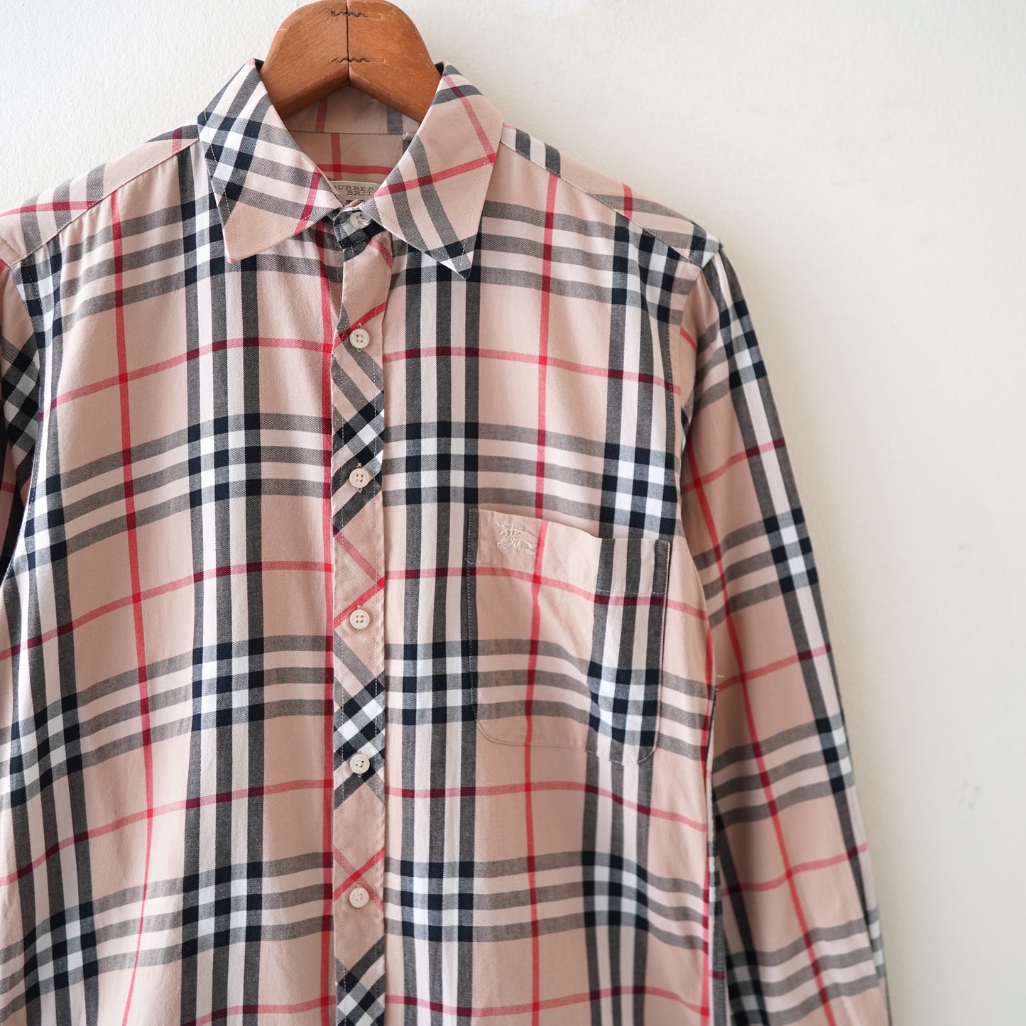 BURBERRY check shirt