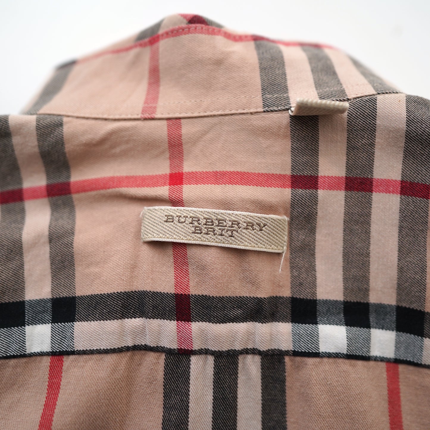 BURBERRY check shirt