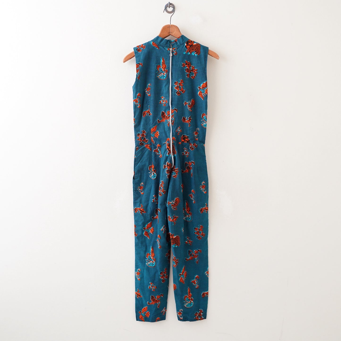 ethnic sleeveless jumpsuit