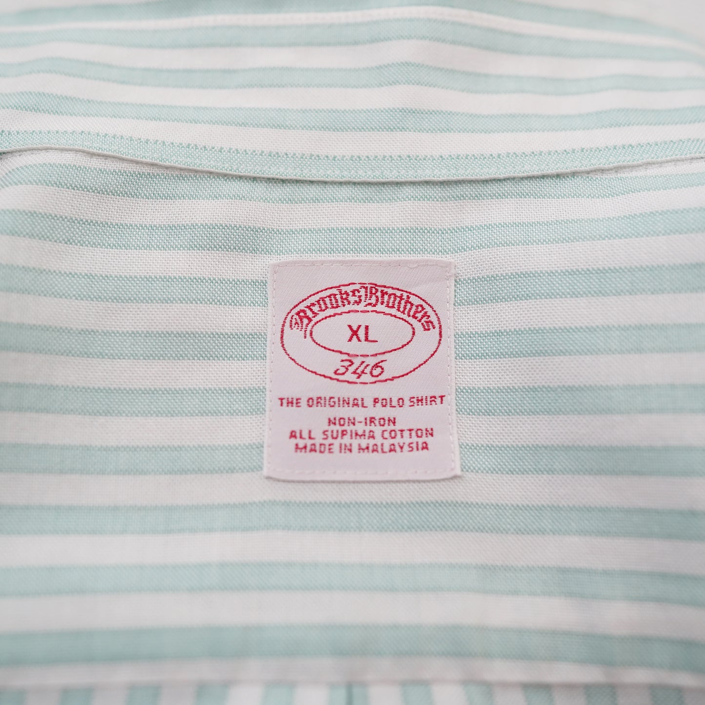 Brooks Brothers stripe shirt