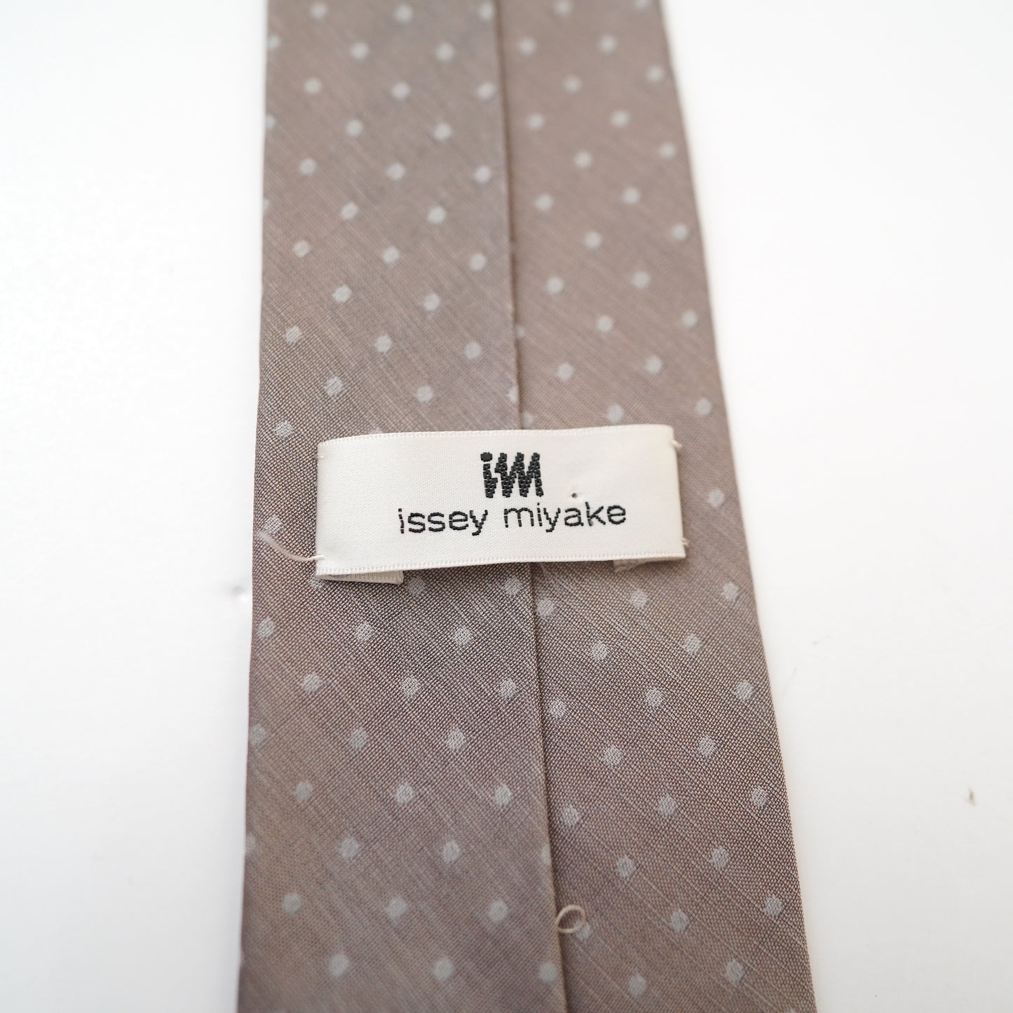 issey miyake dot necktie