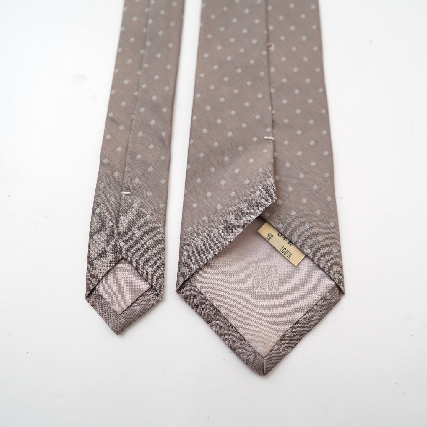 issey miyake dot necktie