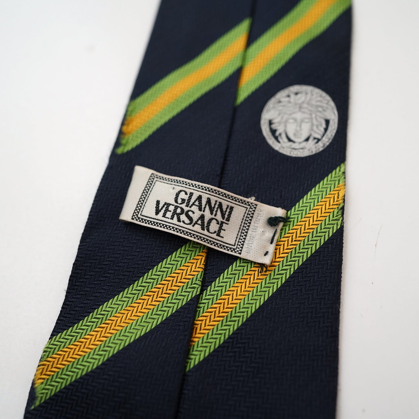 Versace stripe necktie