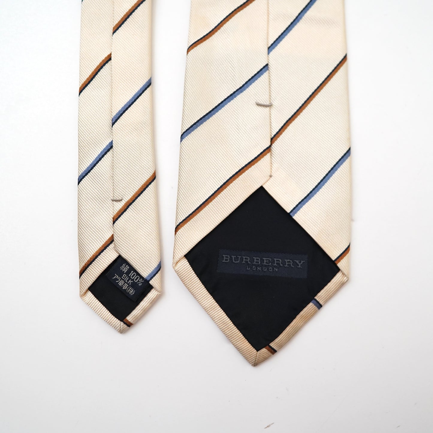 Burberry stripe necktie
