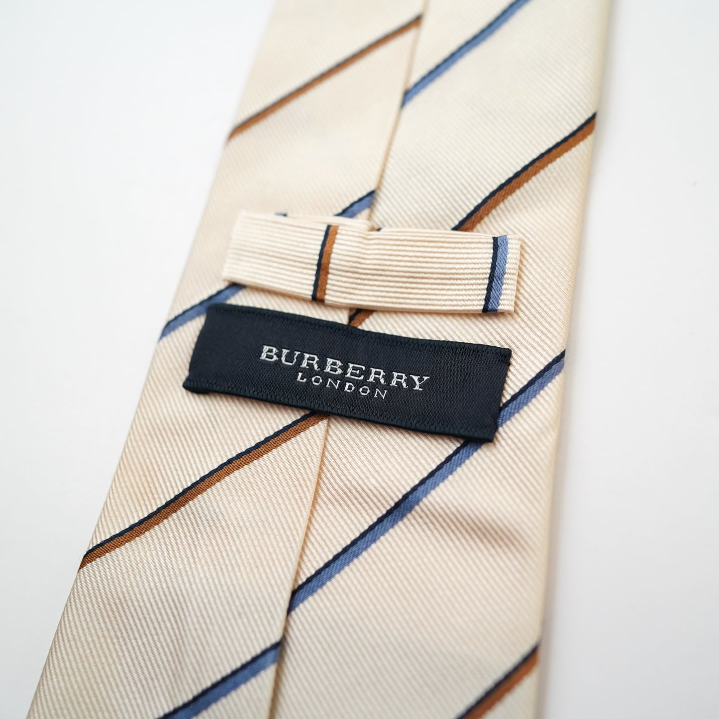 Burberry stripe necktie