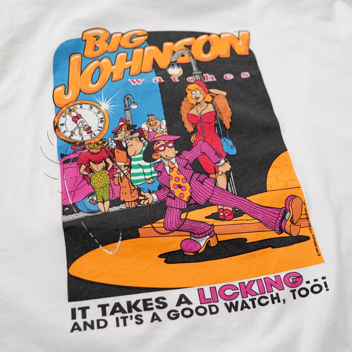 90s big johnson tee