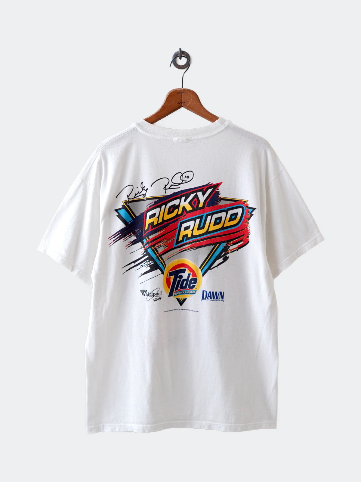 90s racing print tee