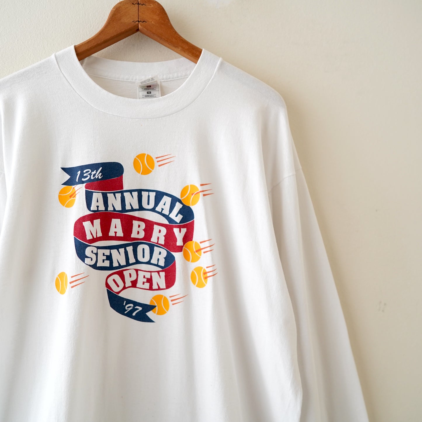 90s tennis long tee