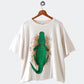 90s animal print tee