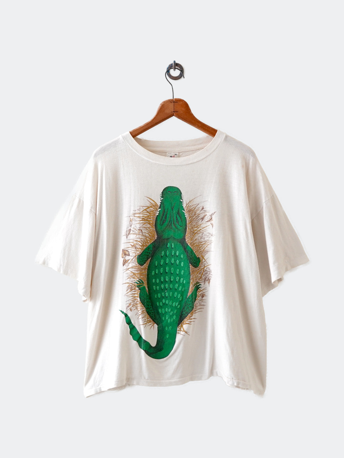 90s animal print tee