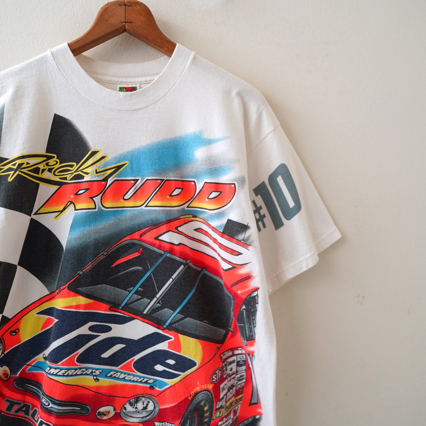 00s racing print tee