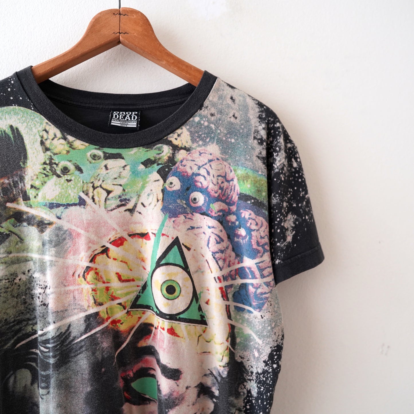 DROP DEAD print tee