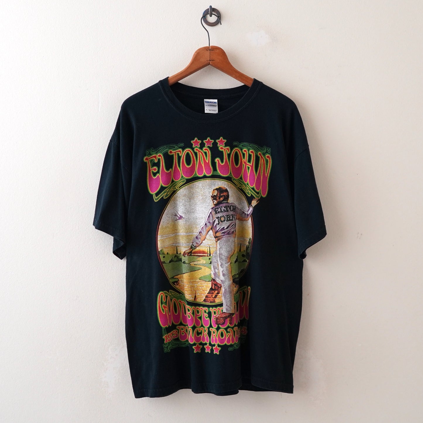 ELTON JOHN 2014 tour tee