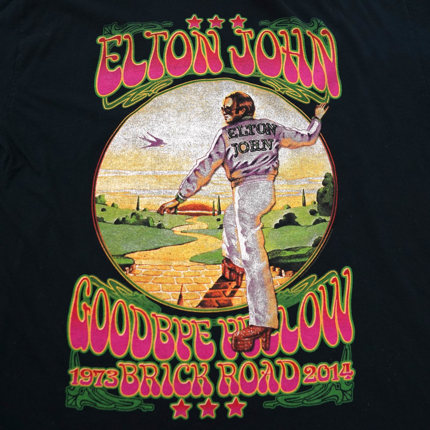 ELTON JOHN 2014 tour tee