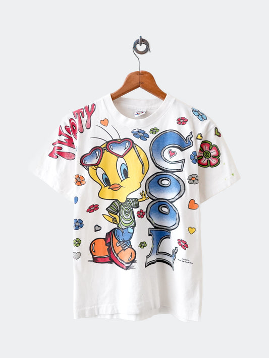 90s LOONEY TUNES tweety tee