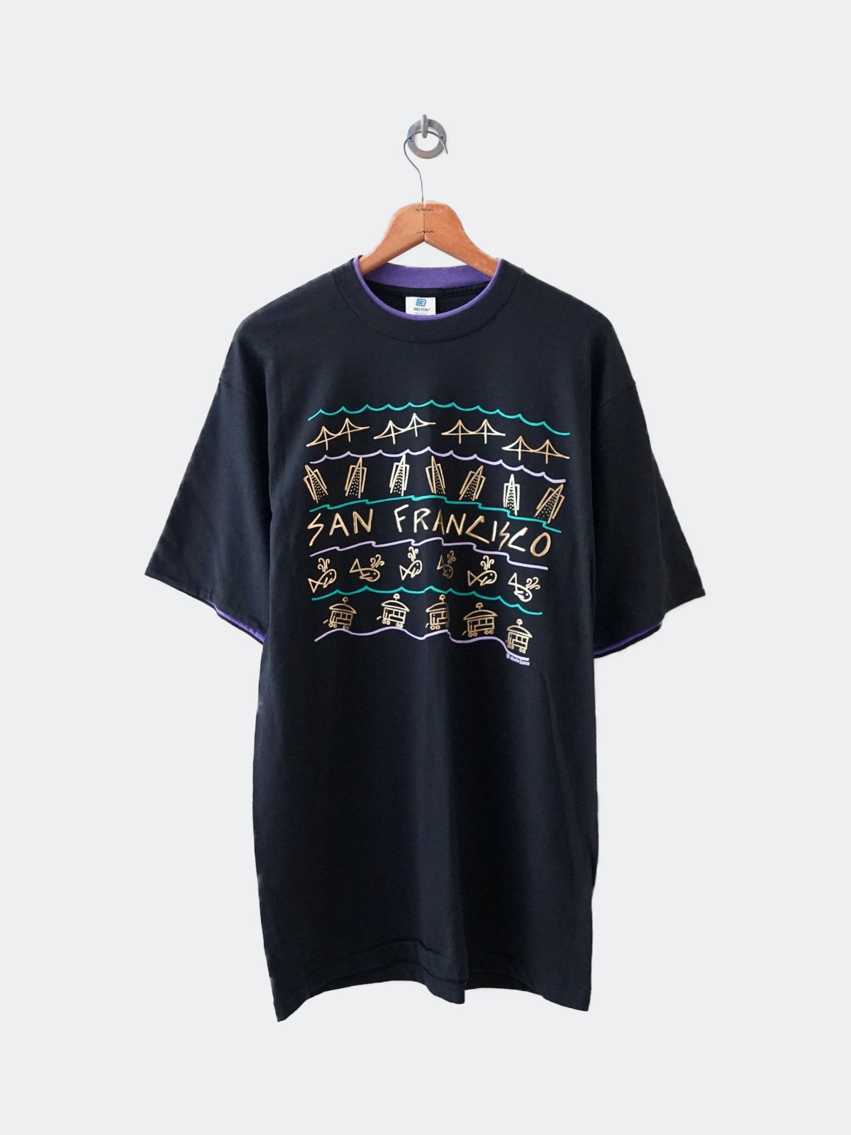 BELTON print tee