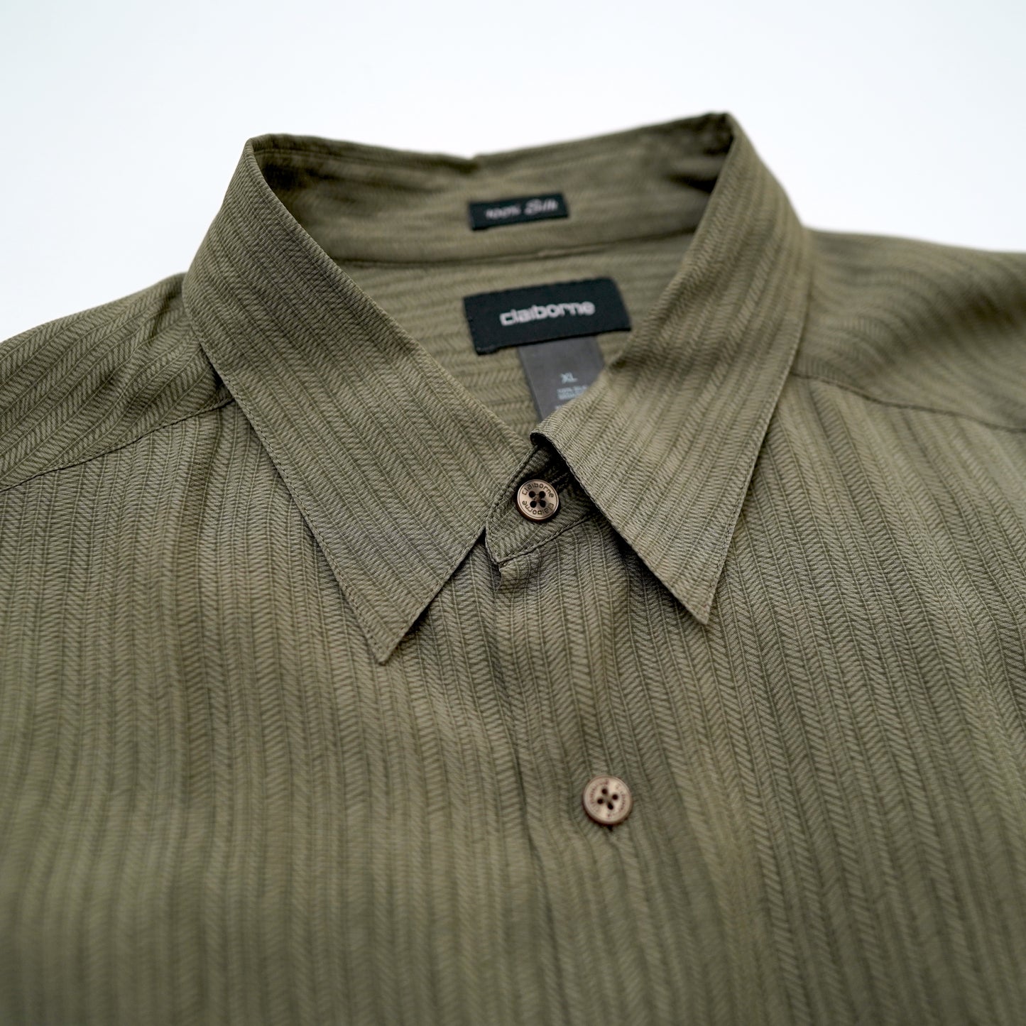 claiborne stripe shirt