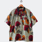 half button design shirt