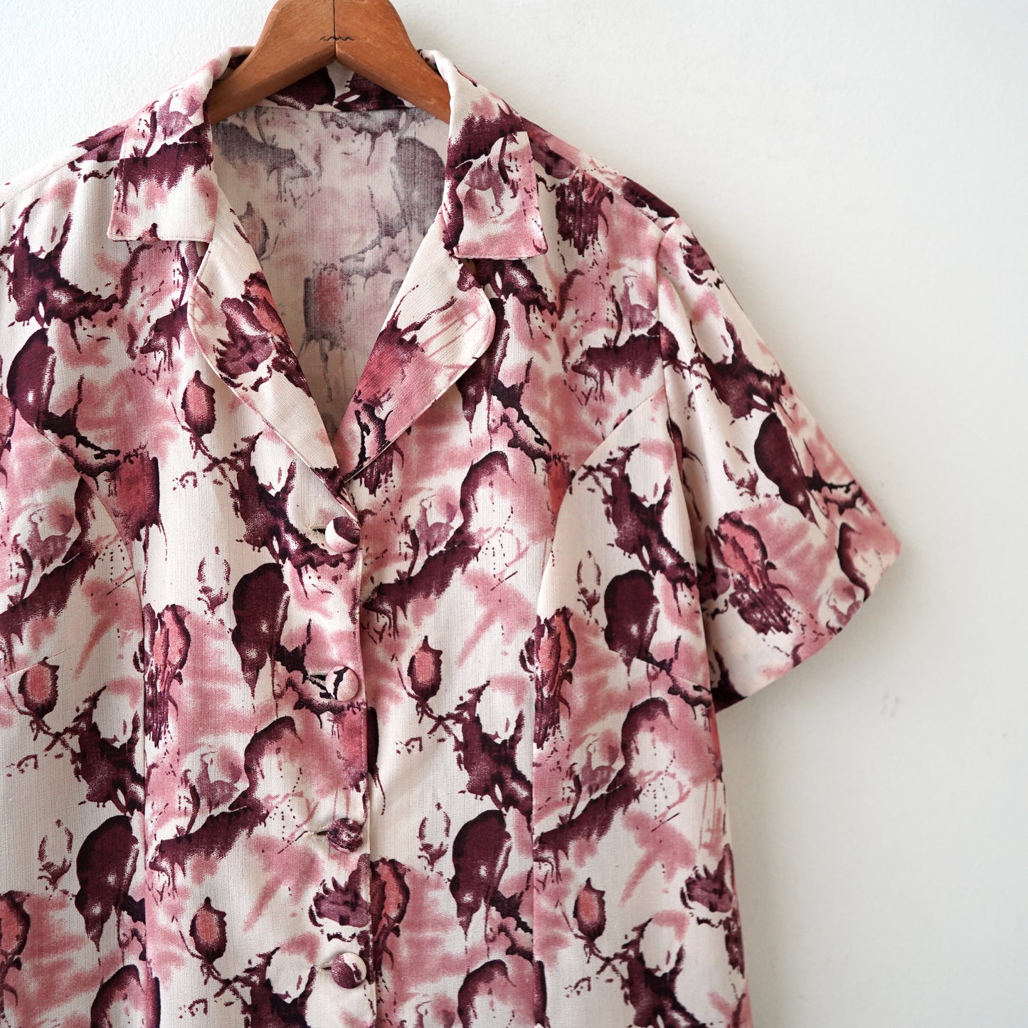 open collar design shirt