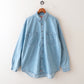 Levi's design denim long shirt