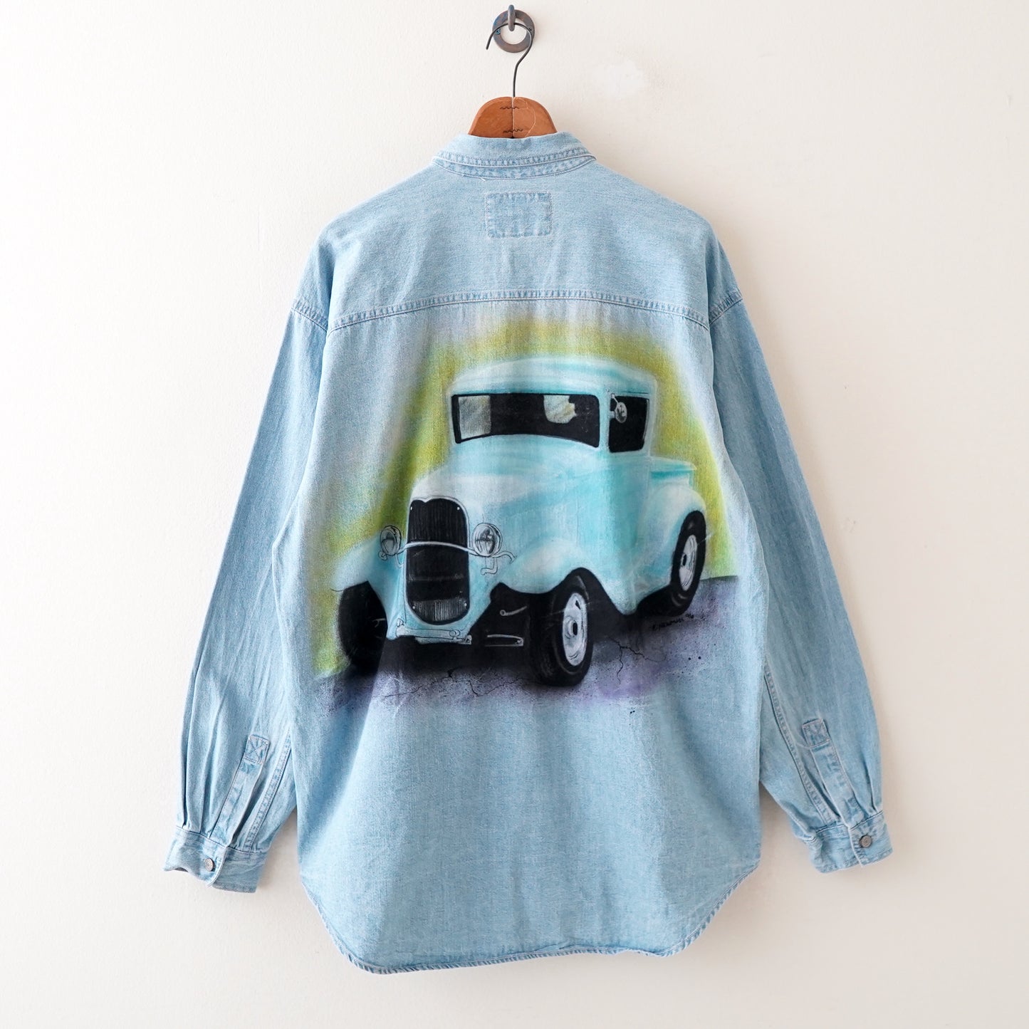 Levi's design denim long shirt