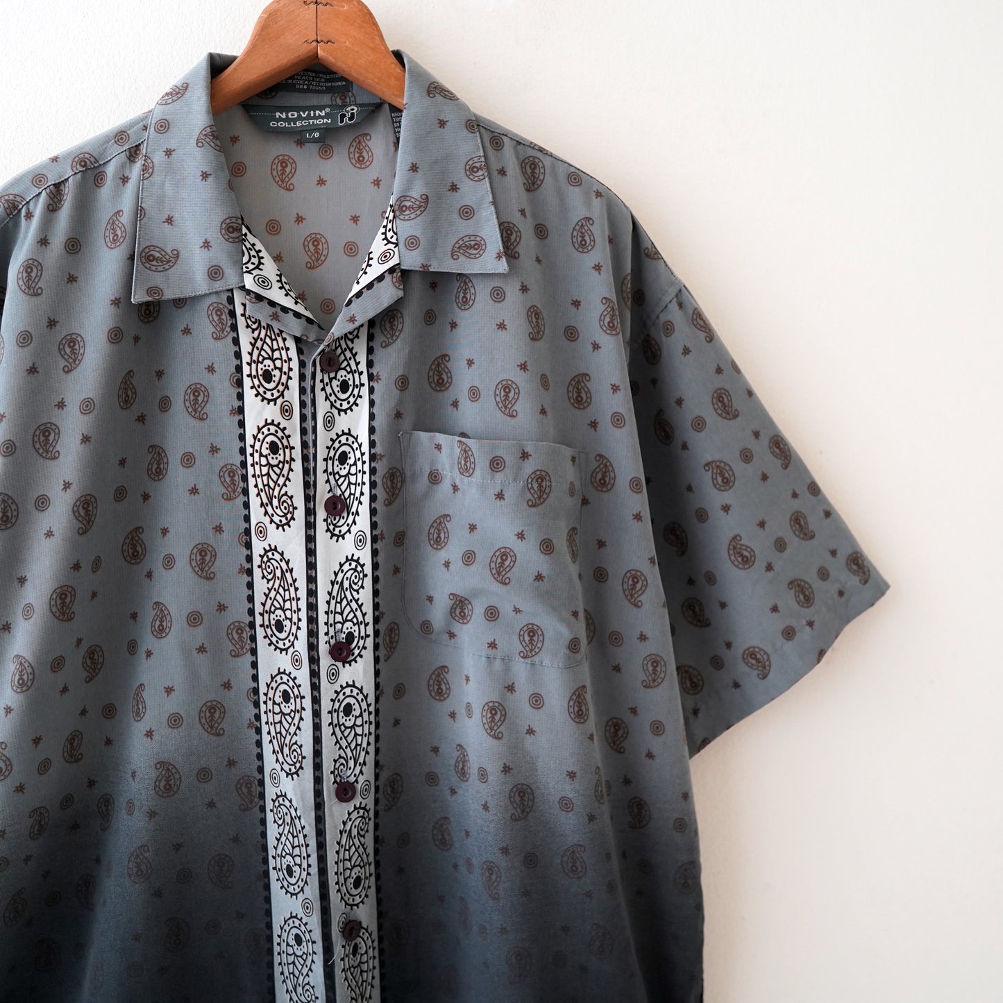 paisley design shirt