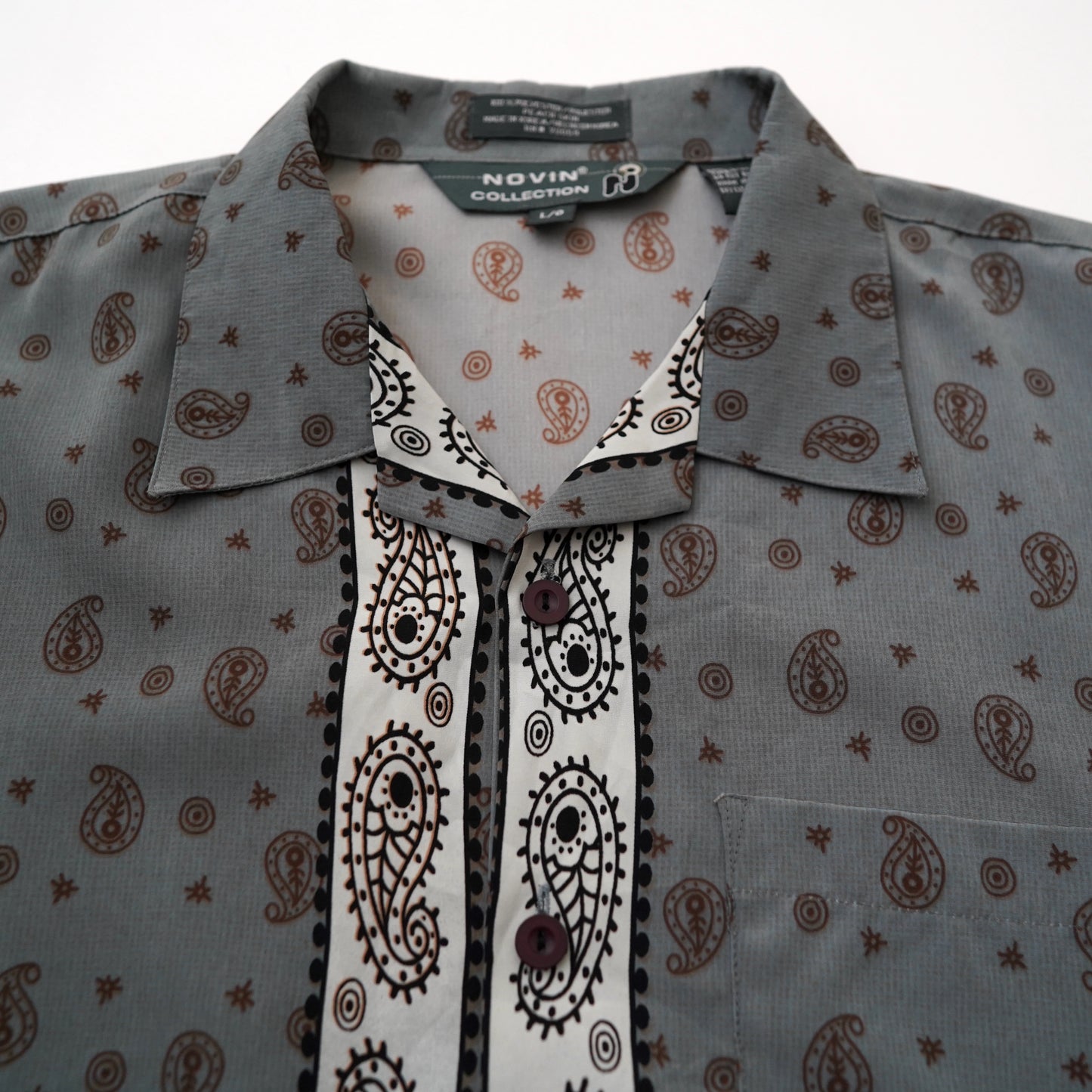 paisley design shirt