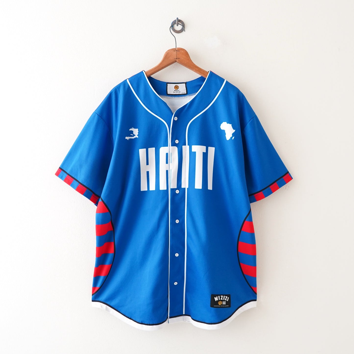 MIZIZI haiti baseball shirt