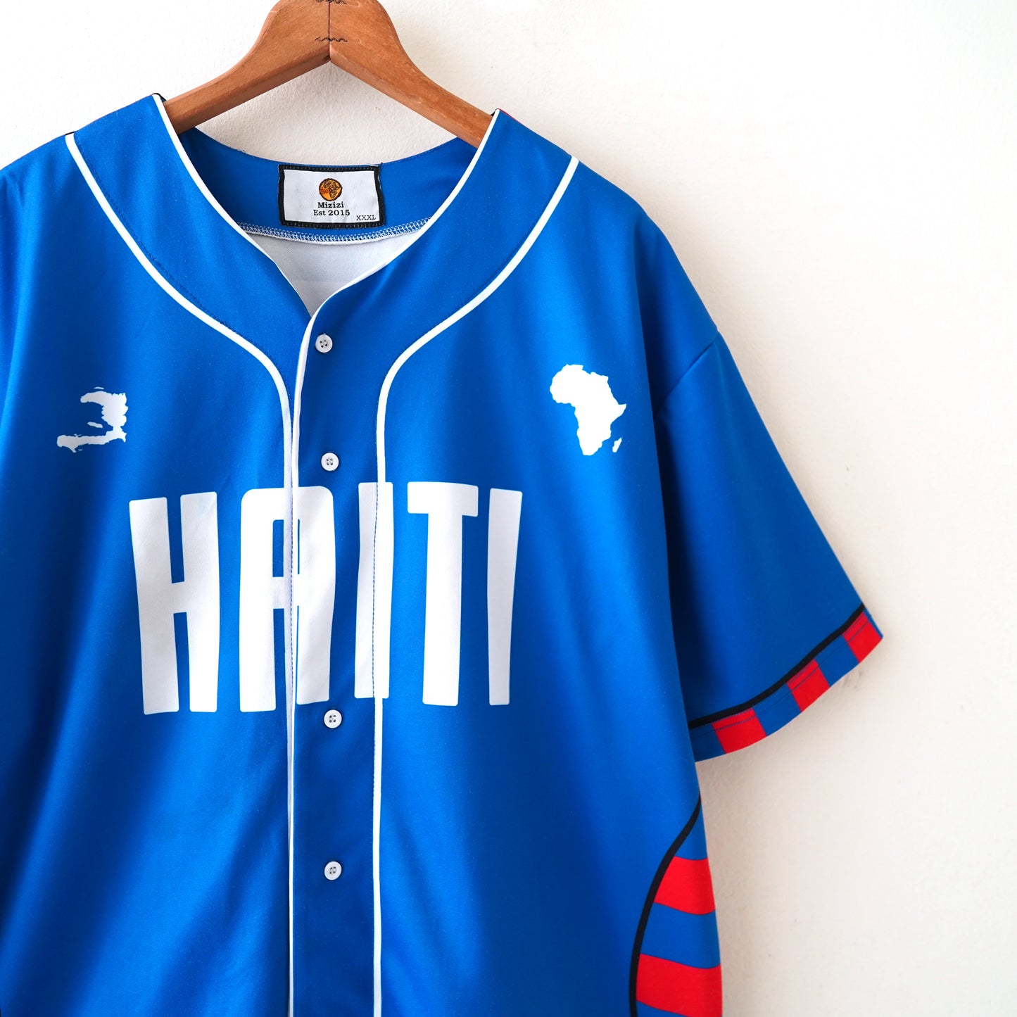 MIZIZI haiti baseball shirt