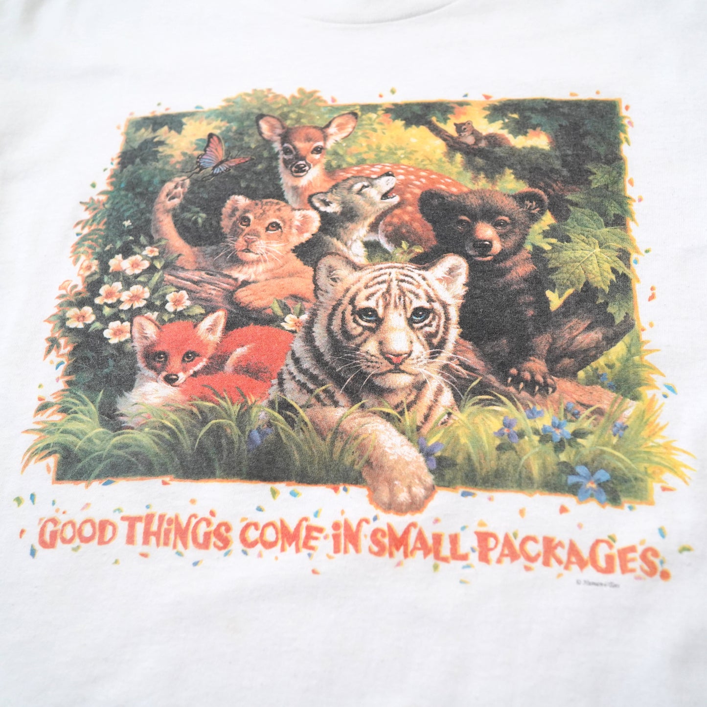 90s animal tee
