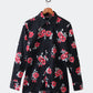 70s FOCUS Career Club flower shirt