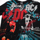 ACDC print tee