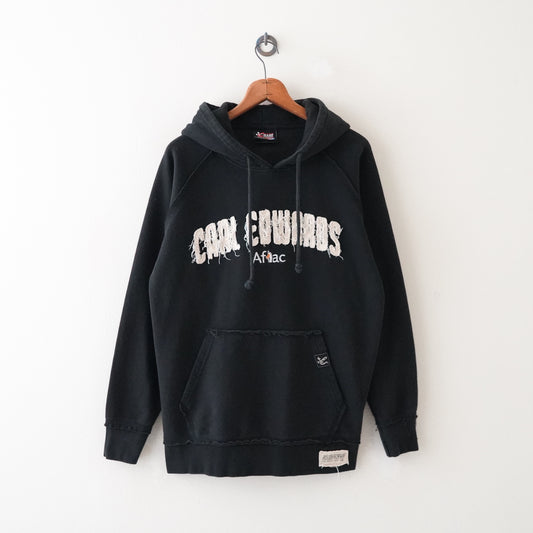 90s CHASE frayed edge hoodie