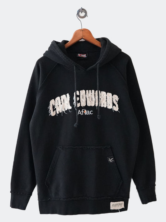 90s CHASE frayed edge hoodie