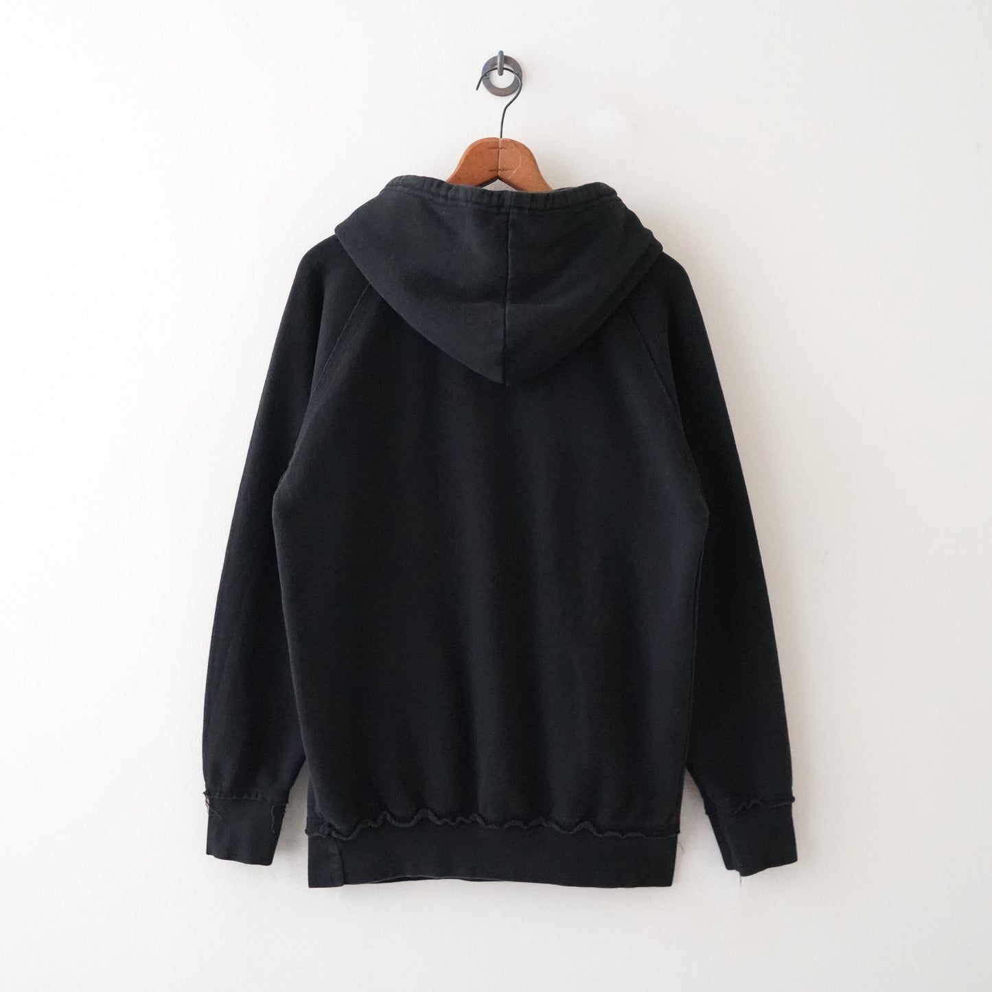 90s CHASE frayed edge hoodie