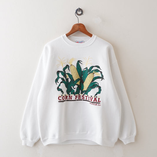 90s Hanes corn print sweat