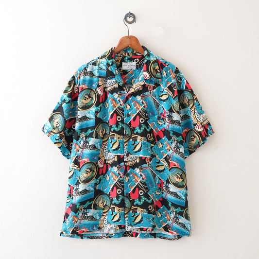 TORI RICHARD aloha shirt