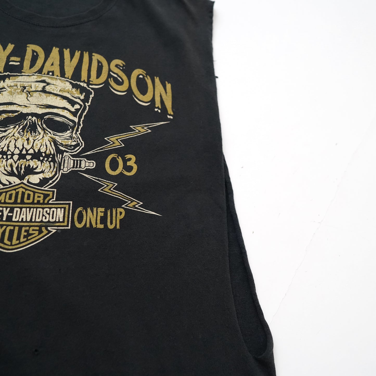 HARLEY DAVIDSON print tank top